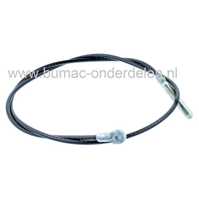 Stuurkabel voor Husqvarna, Jonsered, Partner, McCulloch, Zenoah Frontmaaiers, Zitmaaiers, Tuintrekkers, PR17, R13, R15, R213, R214, R215, R216, R316, R318, R320, R322, R418, Rider 11, Rider 13, Rider 15, Rider 155, Rider 16, Rider 175, Rider 18, FR2211, F