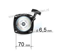 Starter Stiga SB43P - SB52P - SB43P Pro - SB52P Pro, Castelgarden XB45P - XB45FP - XB55DP - XB55P - XB55FP, Alpina Star 45FP - Star 55DP - Star 55FP, Bosmaaier, Trimmer, Stimmer, Mountfield, Handstarter Compleet, Castel Garden