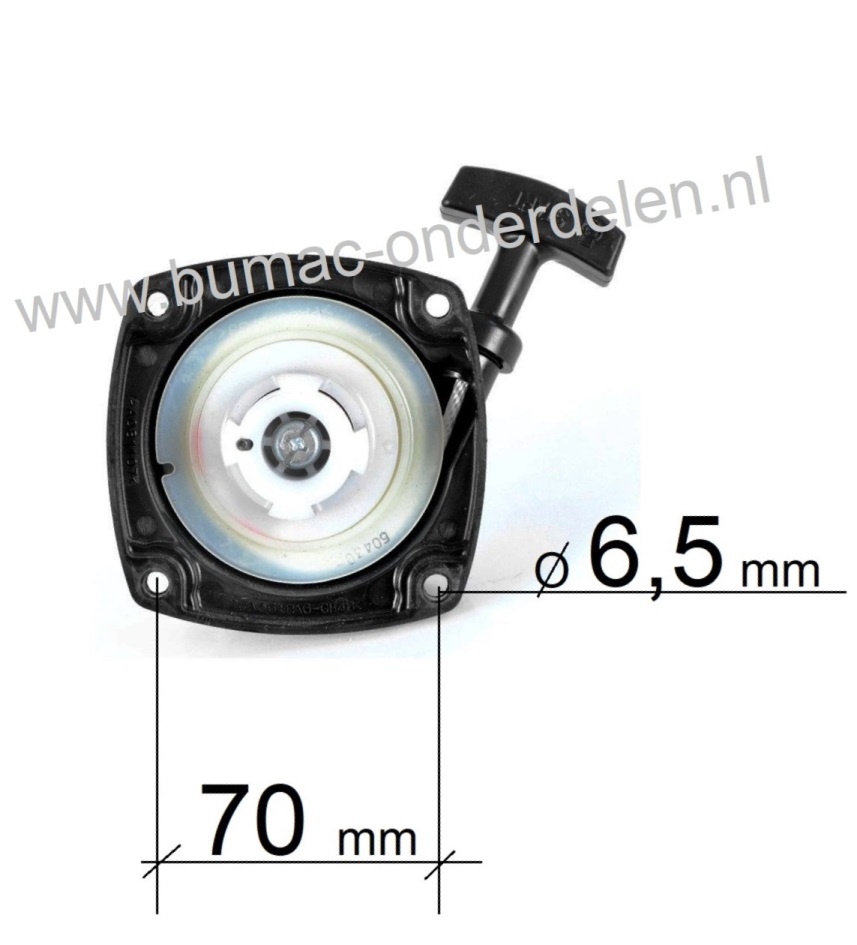 Hand Starter voor SB43P - SB52P - SB43P Pro - SB52P Pro - XB45P - XB45FP - XB55DP - XB55P - XB55FP - Star 45FP - Star 55DP - Star 55FP, Starter voor Bosmaaier, Trimmer, Stimmer van Stiga, Castelgarden, Alpina, Mountfield, Handstarter Compleet, Castel Gard