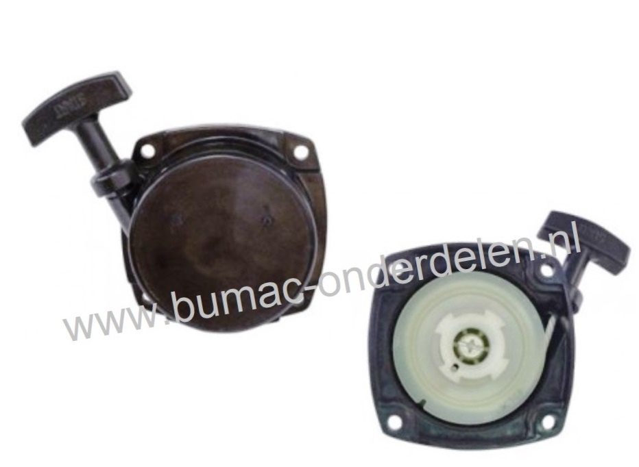 Hand Starter voor SB43P - SB52P - SB43P Pro - SB52P Pro - XB45P - XB45FP - XB55DP - XB55P - XB55FP - Star 45FP - Star 55DP - Star 55FP, Starter voor Bosmaaier, Trimmer, Stimmer van Stiga, Castelgarden, Alpina, Mountfield, Handstarter Compleet, Castel Gard