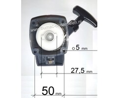 Starter Stiga - Alpina - Mountfield - Castelgarden, ST225J - ST29J - SB25J - SB25D - SB27J - XB28 - Star 28 - SB29J - ST291 - MT25J - MB25J - MT26 - MB26 - TR25J - XR25J, Bosmaaier, Trimmer, Strimmer, Handstarter Compleet, Castel Garden