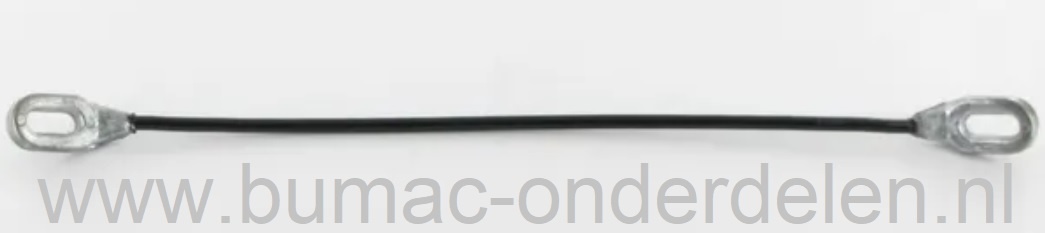 Maaidek Liftkabel voor Stiga Frontmaaiers, Park 100B, Park 12, Park 16, Kabel Maaideklift voor Castelgarden, Stiga, Alpina, Mountfield Frontmaaiers, Tuintrekkers onderdeel