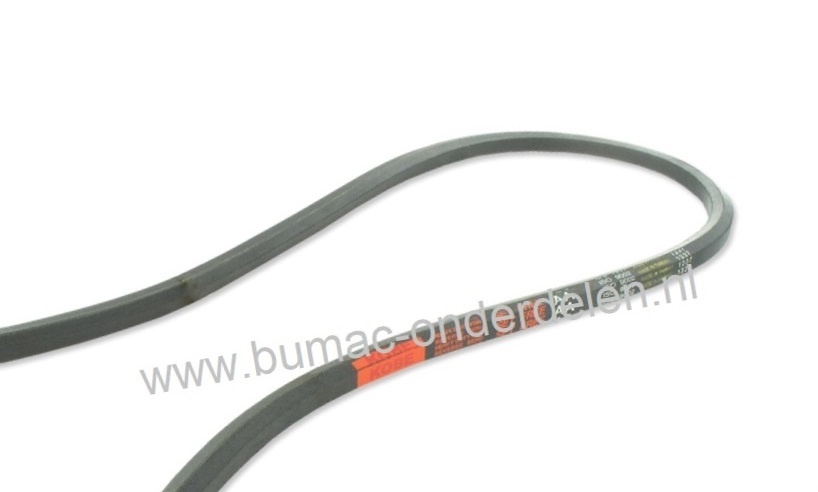 Zeskantsnaar AA120 voor Countax, Westwood Zitmaaiers, Gazonmaaiers, Tuintractoren, Snaar voor Aandrijving van de Maaimessen o.a. voor Modellen COUNTAX C600H C600-4WD & WESTWOOD S & T Series, La: 3101mm, Li: 3050 mm, Breedte: 12,7 mm