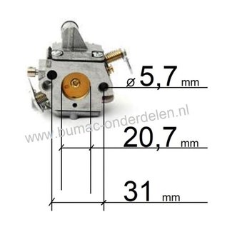 Carburateur voor STIHL MS341, MS361 Kettingzaag, Motorzaag Carburator MS 341, MS 361