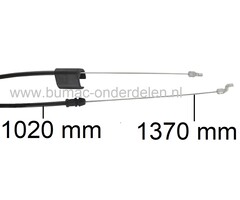 Motorremkabel voor MTD, Cub Cadet, Bolens, Wolf, Yardman Grasmaaiers met 21 Inch, 53 Cm Maaibreedte, Mtd P53M, P53MHW, Y600PM, SC100HW, Troy-Bilt 21", Motorstopkabel voor Gazonmaaiers, Grasmaaimachines, Benzinemaaiers, Bedieningskabel Motorstop, onderdeel