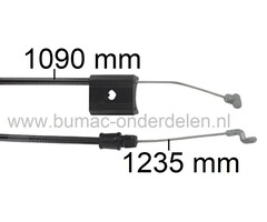 Motorremkabel voor Murray, Noma, Snapper, Simplicity 20" - 51 Cm Grasmaaiers, Kabel Motorstop voor 20405 D/E/x30B/x30C/x82B/x82C, 20406 B/C/x83B/x83C, 20415 14A/8A/8B/8C/31A/31B/50A/83B/83C, 20416x50A, 20425 192A/192B/194A/194B/92A/92B/94A