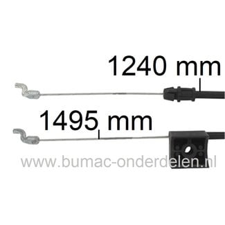 Motorremkabel voor Toro Recycler 20001, 20003, 20005, 20007, 20008, 20009, 20012, 20016, 20019, 20069, 20071, 20072, 20094, 20636, 20990, 20995, Grasmaaiers, Loopmaaiers, Kabel Motorrem, Motorstopkabel TORO Cirkelmaaiers, Motormaaiers, Grasmaaimachines