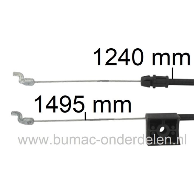 Motorremkabel voor Toro Recycler 20001, 20003, 20005, 20007, 20008, 20009, 20012, 20016, 20019, 20069, 20071, 20072, 20094, 20636, 20990, 20995, Grasmaaiers, Loopmaaiers, Kabel Motorrem, Motorstopkabel TORO Cirkelmaaiers, Motormaaiers, Grasmaaimachines