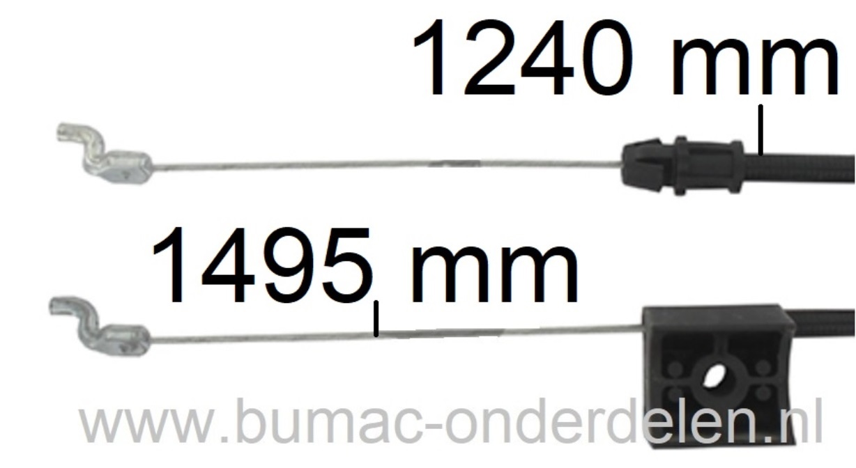 Motorremkabel voor Toro Recycler 20001, 20003, 20005, 20007, 20008, 20009, 20012, 20016, 20019, 20069, 20071, 20072, 20094, 20636, 20990, 20995, Grasmaaiers, Loopmaaiers, Kabel Motorrem, Motorstopkabel TORO Cirkelmaaiers, Motormaaiers, Grasmaaimachines