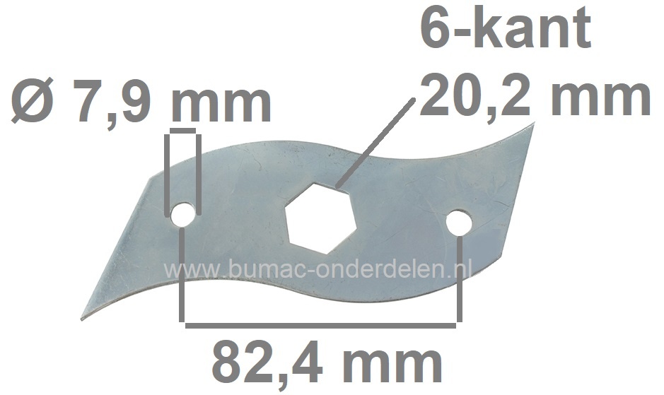 Verticuteermes 152 mm voor Einhell, Klippo, Marina, Partner Verticuteermachines, RG-SA1433, RE4038PH, M1738E, M3538P, P3538P, P4038P-H, MX390H, 5390, 5390B, C390E, Mes voor Vertikuteermachines, Vertikuteermes