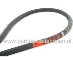 Zeskantsnaar BB100 voor Aandrijving van de Maaimessen, het Maaidek bij Zitmaaiers - Frontmaaiers - Tuintrekkers, Countax, Westwood 42"