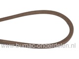 V snaar Maaidek voor Simplicity 5212.5, 6512.5H, 6516.H Zitmaaiers met 42 Inch - 107 Cm Maaidek, Aandrijfriem voor de Maaimessen, V-snaar