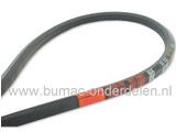Zeskantsnaar BB99 voor Aandrijving van het Maaidek, de Maaimessen bij onder andere Kubota G18, G21, GR2100, RCK48G18, RCK48G18PRO, RCK48GREC Minitrekkers, Zitmaaiers met 48 Inch, 122 Cm Maaibreedte, Aandrijfriem Maaidek Rechts, 6-Kantsnaar KUBOTA, Rechter