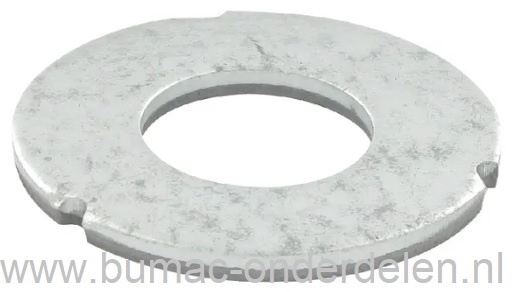 Sluitring voor Alko, Brill, Solo Zitmaaiers, Frontmaaiers, Tuintrekkers, Schijf voor o.a. Montage van de Voorwielen bij T13-74 Lux, T13-102-Lux, T17-102, T750, T15-102.6HD-A, T16-102HD, T16-92HD, T18-2-102H, T23-125.5, Classic T920R, AL-KO