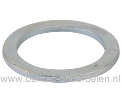 Sluitring 19x26x1,5 voor Alko, Brill, Solo Zitmaaiers, Frontmaaiers, Tuintrekkers, Schijf voor o.a. Montage van de Voorwielen bij T13-74 Lux, T13-102-Lux, T17-102, T750, T15-102.6HD-A, T16-102HD, T16-92HD, T18-2-102H, T23-125.5, Classic T920R, AL-KO