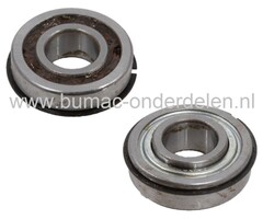 Wiellager voor MTD, Cub Cadet, Wolf, White, Gutbrod, Yardman Zitmaaiers, Zero Turn Maaiers, Frontmaaiers, Tuintrekkers, Flenslager