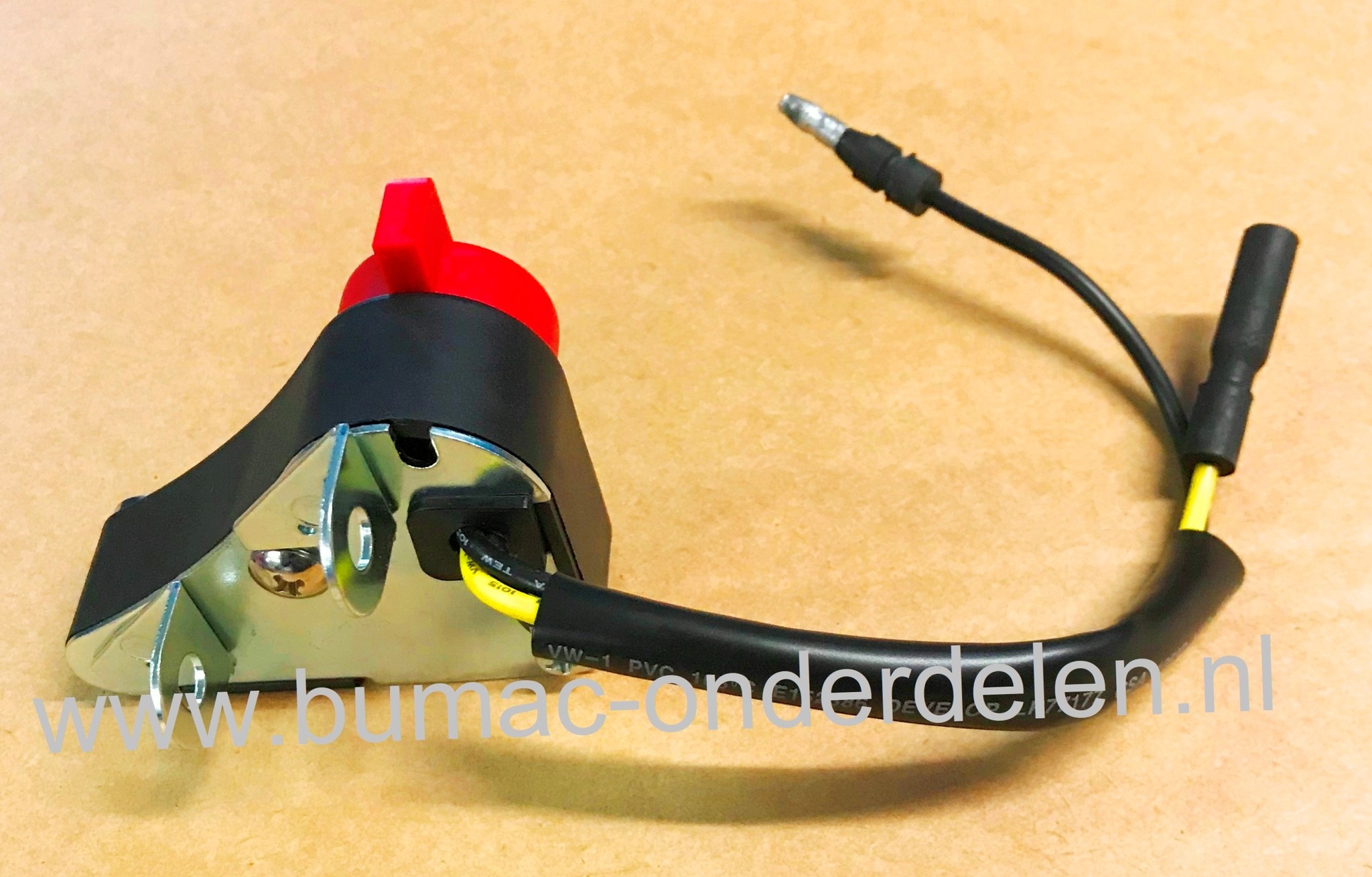 Olie Alarmschakelaar, Oliedrukschakelaar, Oliesensor, Aan / Uit Schakelaar, voor Honda GX110 - GX140 - GX160, Motoren met een Horizontale Krukas op Generator - Aggregaat - Trilplaat - Kart - Tuinfrees - Waterpomp