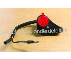 Olie Alarmschakelaar voor Honda GX110 - GX140 - GX160, Motoren met een Horizontale Krukas op Generator - Aggregaat - Trilplaat - Kart - Tuinfrees - Waterpomp, Oliedrukschakelaar, Oliesensor, Aan / Uit Schakelaar.