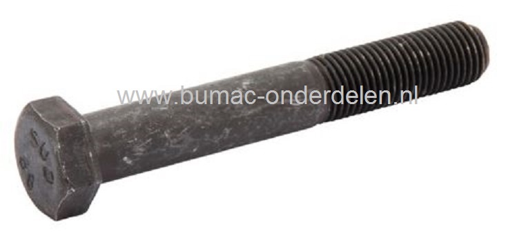 Bout 7/16-20x4 voor bevestigen - Monteren van Krukas Poelie van Zitmaaier - Frontmaaier - Tuintrekker - Rally - Lazer - Husqvarna - Jonsered - Partner - Wizard