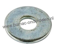 Carrosseriering M8 verzinkt, vlakke sluitring met grote buitendiameter, Binnendiameter: 8,6 mm, Buitendiameter: 23,8 mm, Dikte: 2 mm