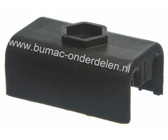 Kabelklem voor MTD, Cub Cadet, Bolens, Wolf, Yardman Grasmaaiers, Cirkelmaaiers, Loopmaaiers, Kabelhouder voor Koppelingskabel - Gaskabel - Chokekabel - Motorremkabel op Grasmaaier - Kantensnijder - Verticuteermachine - Grasmachine