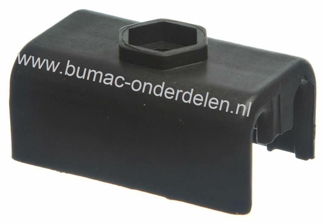 Kabelklem voor MTD, Cub Cadet, Bolens, Wolf, Yardman Grasmaaiers, Cirkelmaaiers, Loopmaaiers, Kabelhouder voor Koppelingskabel - Gaskabel - Chokekabel - Motorremkabel op Grasmaaier - Kantensnijder - Verticuteermachine - Grasmachine