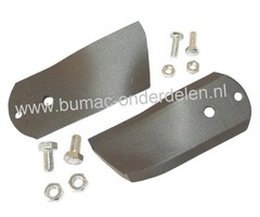 Maaimes Stiga per set voor 1 Maaimes Lengte Mestip 12 Cm Frontmaaiers Stiga Villa en Park 102M, 121M, Villa 85M, 102M