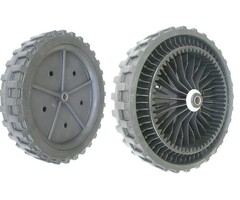 AS Motor Kunststof Wiel Ø 270 mm met Stalen Lager voor Ruwterreinmaaier - Grasmaaier - Cirkelmaaier - Benzinemaaier- Loopmaaier