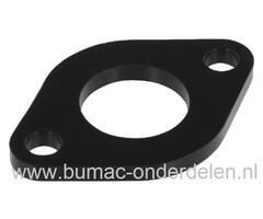 Inlaatrubber voor Kawasaki FJ180V Motoren op Gazonmaaiers, Benzinemaaiers, Cirkelmaaiers, KAWASAKI Tussenring voor Carburateur FJ-180-V Motor, Insulator, Inlaat Pakking, Afdichting