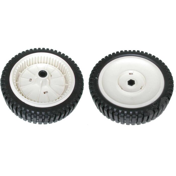 AYP Kunststof Wiel Ø 200 mm met 53 Tanden voor 22 Inch Aangedreven Grasmaaier - Loopmaaier van Husqvarna - AYP - Jonsered - Partner - Mc Culloch - Lazer