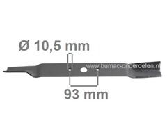 Maaimes 53 Cm voor John Deere en Sabo Grasmaaiers met 21 Inch, 53 Cm Maaibreedte, Opvang, 14SB, JE75, JX75, Maaimessen JOHN DEERE, SABO Cirkelmaaiers, Gazonmaaiers, Benzinemaaiers, Loopmaaiers