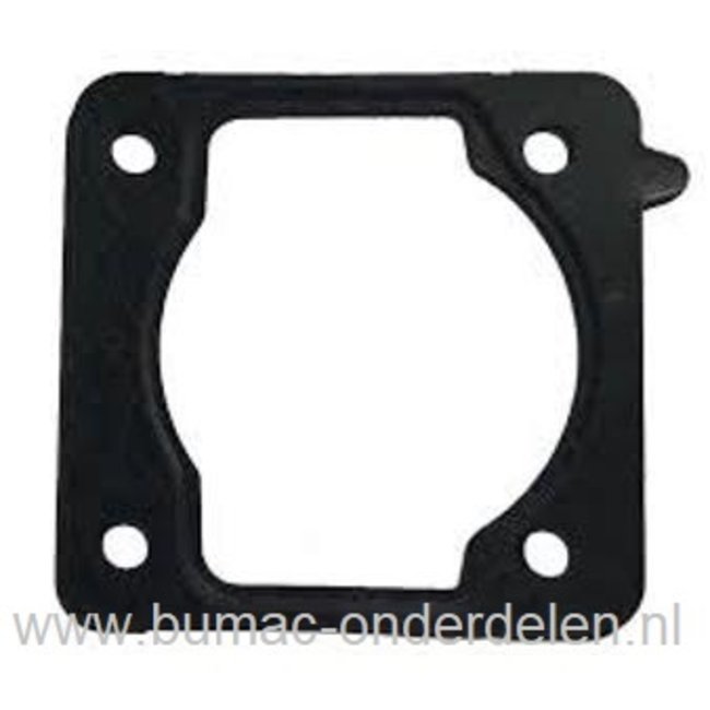 Cilinderpakking voor Dolmar - Makita Kettingzaag  PS350, PS351, PS420, PS421 - Makita DCS3500, DCS3501, DCS4300, DSC4301, Cilindervoetpakking, Dichting