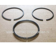 Zuigerveren voor Honda GX200 Motoren met Zuiger Ø 68 mm op Hogedrukreiniger, Aggregaat, Trilplaat, Houtversnipperaar, Tuinfrees, Waterpomp, Generator, Zuigerverenset voor HONDA GX 200 Motoren