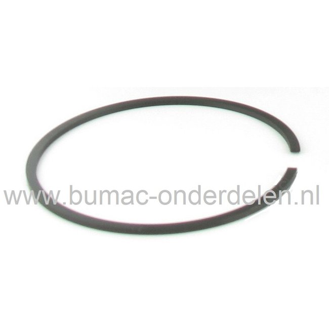 Zuigerveer Ø 42 mm voor Husqvarna 340, 340E, 345, 345E, 346XP, Jonsered CS2141, CS2145, CS2147, CS2150, CS2152 Kettingzaag, Zuigerring HUSQVARNA, JONSERED, PARTNER, MCCULLOCH Kettingzagen, Motorzagen onderdeel