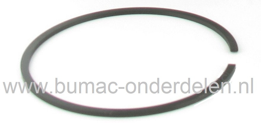 Zuigerveer Ø 42 mm voor Husqvarna 340, 340E, 345, 345E, 346XP, Jonsered CS2141, CS2145, CS2147, CS2150, CS2152 Kettingzaag, Zuigerring HUSQVARNA, JONSERED, PARTNER, MCCULLOCH Kettingzagen, Motorzagen onderdeel