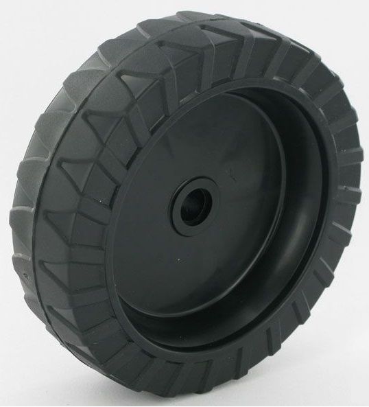 Castelgarden Kunststof Wiel Ø 130 mm voor K350 - P350 - B390 - C350 - C390, Elektrische Grasmaaier van Castel Garden - Wolf - Stiga - Alpina - Mountfield - Lawnking - TORO, Loopmaaier, onderdeel