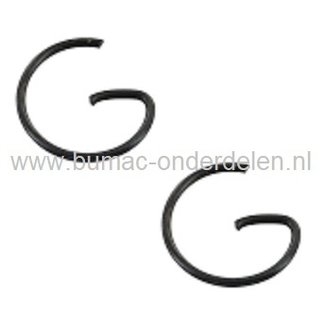 Borgclips voor Castelgarden, Stiga, Alpina, Mountfield Bosmaaiers, Trimmers, Bermmaaiers, ABR42D, ABR52D,  B42D, B52D, BC545D, BC555B, BC555R, CB142, CB153D, CB153F, EP420G, OKAY 4516MS,  SBC242D, SBC243D, SBC252D, SBC253D, SBC253F, TB442D, XB242D, XB253D