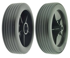 Castelgarden Kunststof Wiel Ø 165 mm voor NG410 - NG412 - NG414 - NG460 - R432 - R434 - R484, Grasmaaier - Cirkelmaaier - Benzinemaaier - Loopmaaier van Castel Garden - Wolf - Stiga - Alpina - Mountfield