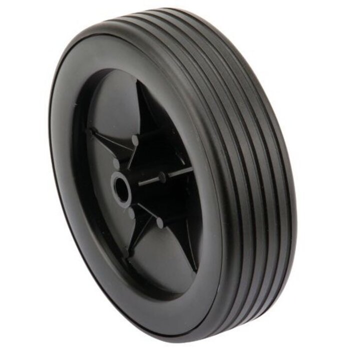 Castelgarden Kunststof Wiel Ø 165 mm voor NG 410 - NG 412 - NG 414 - NG 460 - R 432 - R 434 - R 484, Grasmaaier - Cirkelmaaier - Benzinemaaier - Loopmaaier van Castel Garden - Wolf - Stiga - Alpina - Mountfield