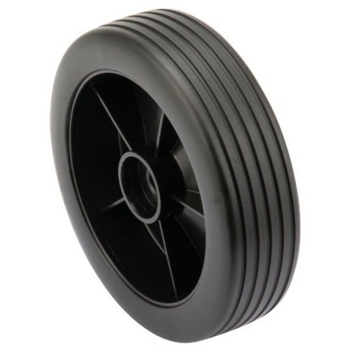 Castelgarden Kunststof Wiel Ø 165 mm voor NG 410 - NG 412 - NG 414 - NG 460 - R 432 - R 434 - R 484, Grasmaaier - Cirkelmaaier - Benzinemaaier - Loopmaaier van Castel Garden - Wolf - Stiga - Alpina - Mountfield