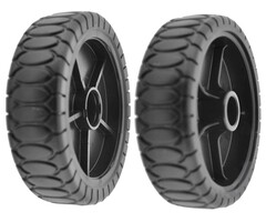 Castelgarden Kunststof Wiel Ø 170 mm voor NP534 - T430 - T434 - T480 - T484 - TD430 - TD434 - TD480 - TD484 - TD534 - TDL430 - TDL434 - TDL480 - TDL484 - TDL534, Grasmaaier - Benzinemaaier - Loopmaaier van Castel Garden - Stiga - Alpina - Mountfield