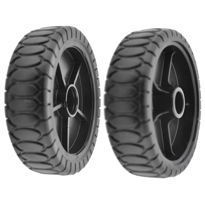 Castelgarden Kunststof Wiel Ø 170 mm voor NP 534 - T 430 - T 434 - T 480 - T 484 - TD 430 - TD 434 - TD 480 - TD 484 - TD 534 - TDL 430 - TDL 434 - TDL 480 - TDL 484 - TDL 534, Grasmaaier - Benzinemaaier - Loopmaaier van Castel Garden - Stiga - Alpina - M