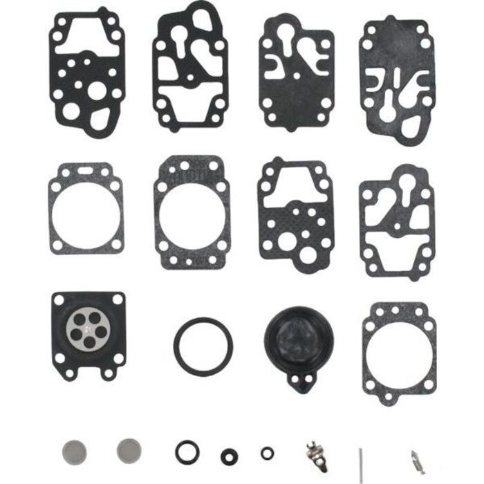Membraan Reparatieset voor Walbro Carburateur op Motorzaag - Bosmaaier - Bladblazer - Heggenschaar - Kettingzaag - Strimmer - Trimmer