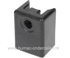 Kabelsteun voor Alko, Brill, Solo Grasmaaiers, AL-KO Klem voor Bevestigen Bedieningskabels aan Duwboom van Loopmaaiers, Gazonmaaiers, Kunststof Kabelklemmen, Alko 4.64P-S Classic, XAL Classic 464PS