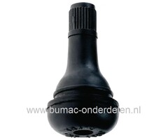 Ventiel Recht voor Tubeless Buitenbanden op Zitmaaiers, Frontmaaiers, Tuintrekkers, Skelters, Aanhangers, Bolderkarren, Kruiwagens, Steekwagens enz, Insteekbaar Ventiel TR415