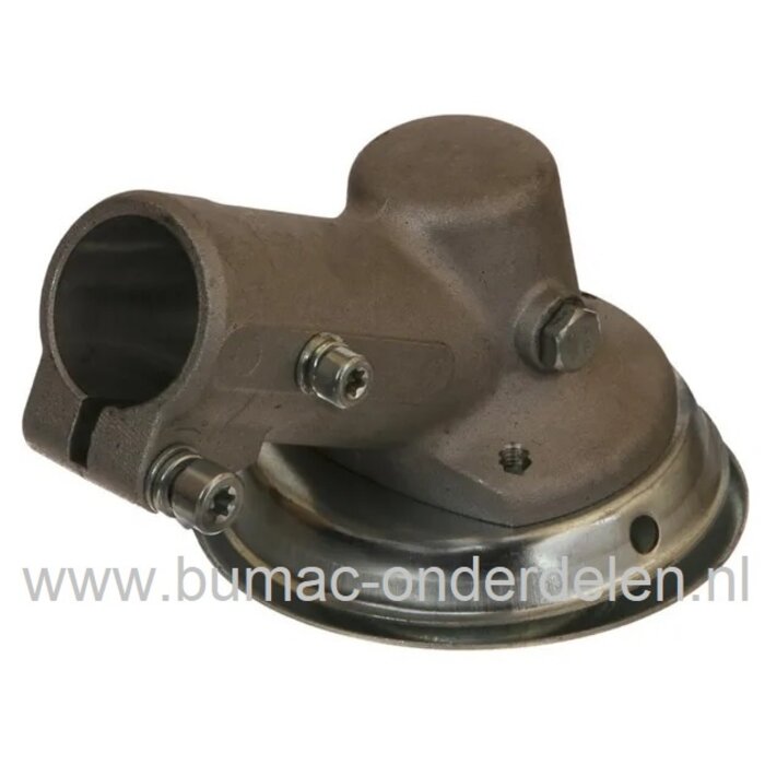 Haakse Overbrenging voor Castelgarden, Stiga, Alpina, Mounfield, Bosmaaiers, Bermmaaiers, Trimmers, BK43ED, BK45ED, BK53ED, BK53EF, PRO48G, SBC643KD, SBC645KD, SBC645KF, SBC653KD, SBC653KF, Haakseoverbrenging Castel Garden, GGP Tandwielkast