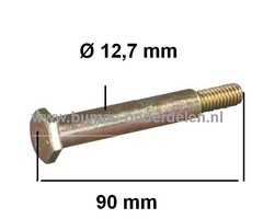 Wielbout voor MTD - Bolens - Cub Cadet - Wolf - White - Yardman, Zitmaaier - Frontmaaier - Tuintrekker