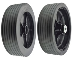 Castelgarden Kunststof Wiel Ø 210 mm met Stalen Lagers voor CL480, CL484, F502, F504, NG504, PA504, PAN504, R430, R484, T430, T434, T480, T484, Grasmaaier, Benzinemaaier, Loopmaaier van Castel Garden, Stiga, Alpina, Mountfield, onderdeel