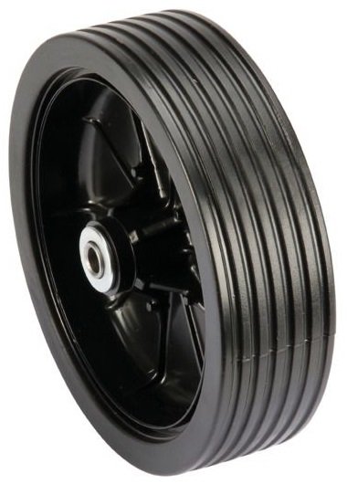 Castelgarden Kunststof Wiel Ø 210 mm met Stalen Lagers voor CL480, CL484, F502, F504, NG504, PA504, PAN504, R430, R484, T430, T434, T480, T484, Grasmaaier, Benzinemaaier, Loopmaaier van Castel Garden, Stiga, Alpina, Mountfield, onderdeel