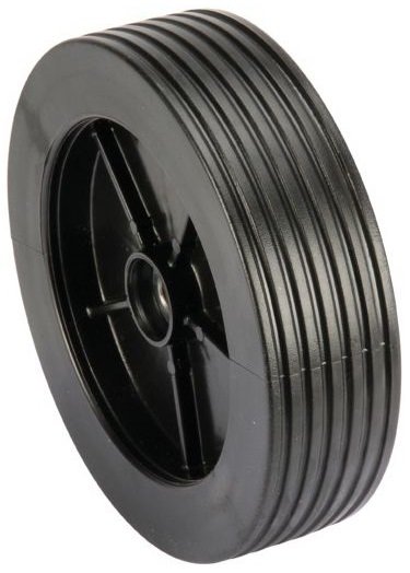 Castelgarden Kunststof Wiel Ø 210 mm met Stalen Lagers voor CL480, CL484, F502, F504, NG504, PA504, PAN504, R430, R484, T430, T434, T480, T484, Grasmaaier, Benzinemaaier, Loopmaaier van Castel Garden, Stiga, Alpina, Mountfield, onderdeel